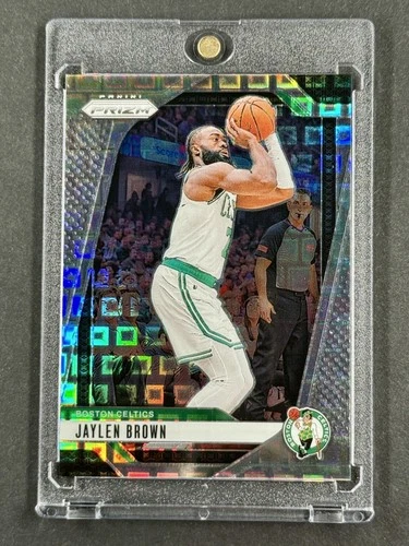 Jaylen Brown 2024-25 Panini Prizm Prizms Premium Pandora #/150 Boston Celtics