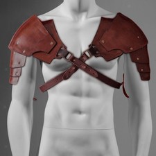 Medieval Shoulder Pauldron Knight Costume Accessory Shrug Armors Knight Shoulder