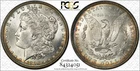 1883-O Morgan Silver Dollar PCGS MS63 Colorful Peripheral Toning Gorgeous Luster