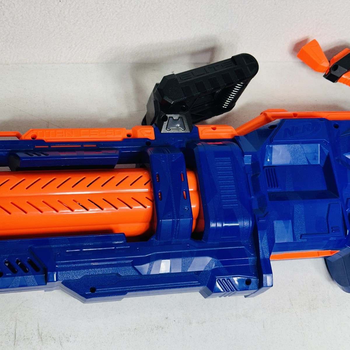 Nerf E2865 Elite Titan CS-50 50-Dart Toy Blaster - Working/Tested