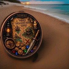 5oz Fine Copper. 999 PIRATE TREASURE HEIST 2026 SERIES RELEASE #1 Of 5 1,000 