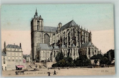 39476974 - Le Mans Abside de la Cathedrale 1905