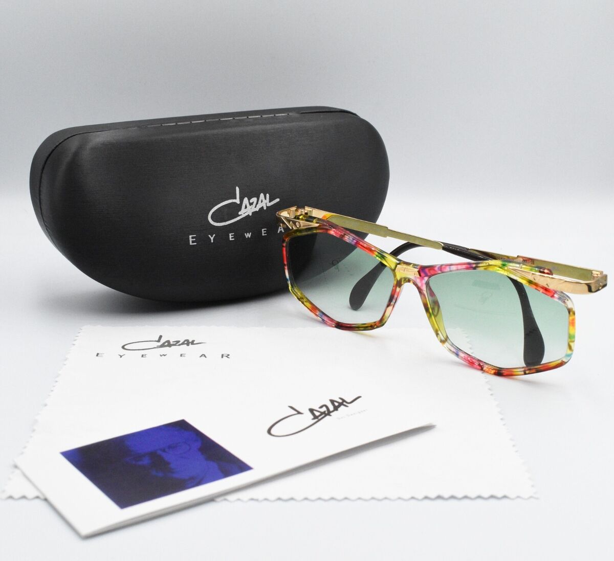 UNIQUE ULTRA RARE VINTAGE 80s CAZAL SUNGLASSES 100 UNIQUE ULTRA RARE VINTAGE 80s CAZAL SUNGLASSES 100