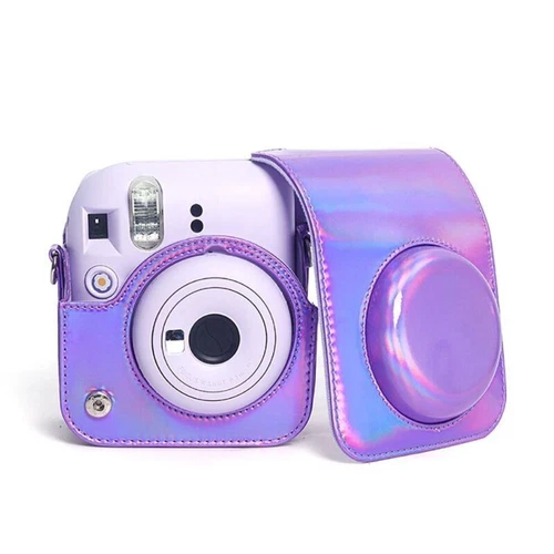Color Storage Bag Case Instant Camera Shoulder Bag For Fujifilm Instax Mini 12 - Picture 5 of 19