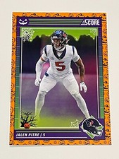 2024 Score-A-Treat Football Orange Pumpkin #116 - Jalen Pitre - Houston Texans