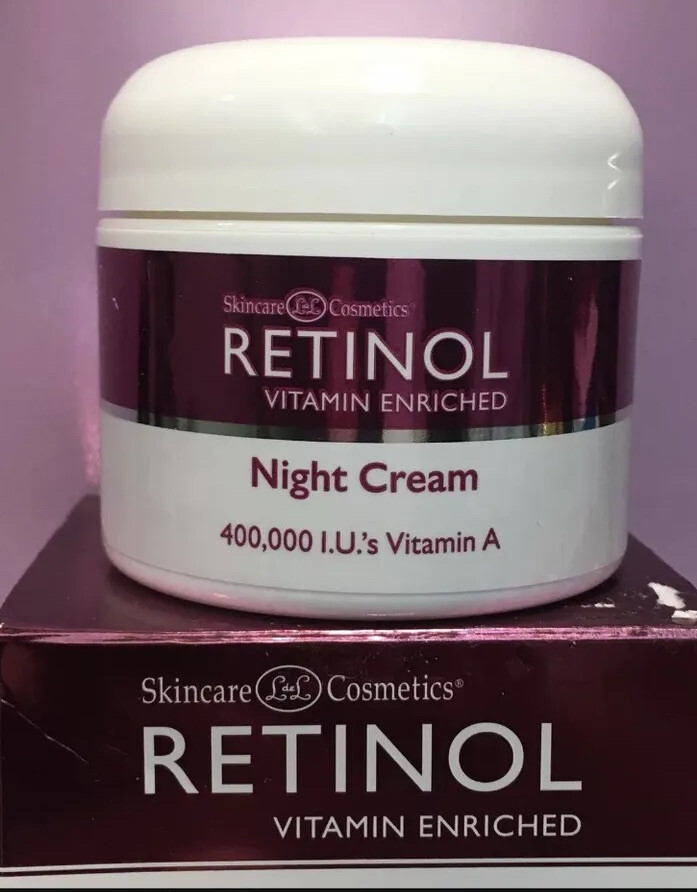 Skincare Cosmetics LdeL Retinol Vitamin Enriched Night Cream 1.7oz/50mL