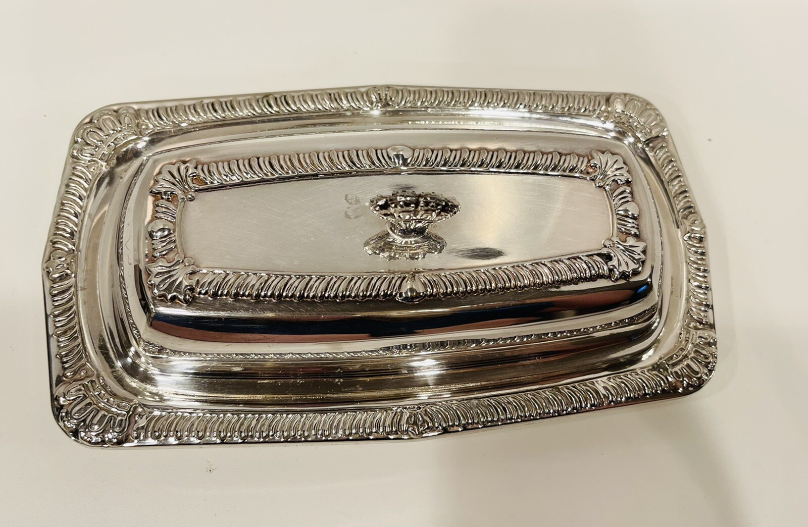 Vintage Silver Plated Butter Dish By Laben No Insert eBay