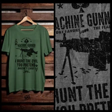 Military Tactical Operation Stealth Machine Gunner Infantry Combat Veteran