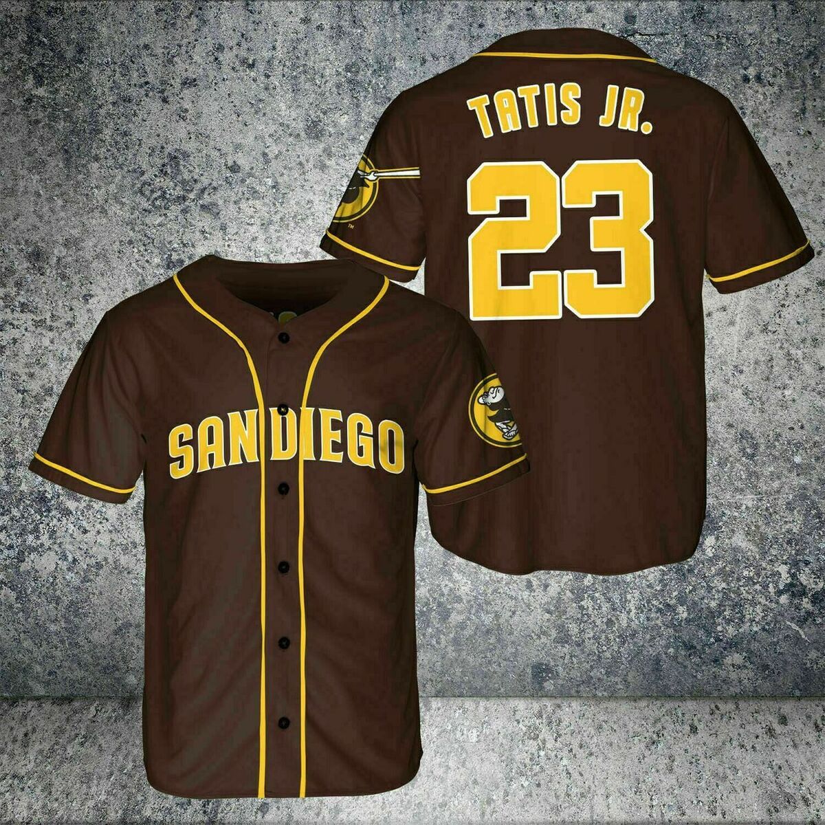 Source Fernando Tatis Jr. Brown Best Quality Stitched Baseball Jersey on  m.