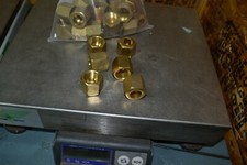 LOT OF 25 1/2 " BRASS FLARE NUT FREE SHIPPING