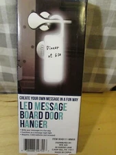 LED Message Board Door Hanger Message Night Light Created Your Own Message