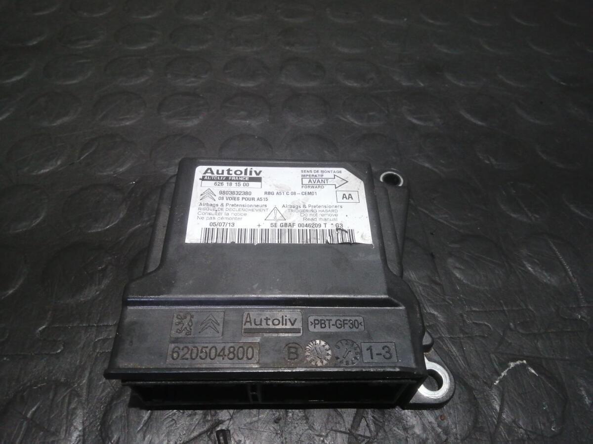 2013 CITROEN DS3 MK1 1.6 PETROL AIRBAG ECU MODULE P/N 9803832380 (SEE PHOTOS) eBay