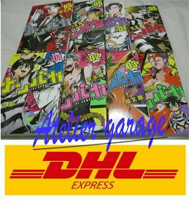 USED F/S Nanbaka Full Color Version Vol.1-8 Set Japanese Manga Hutamata Shou