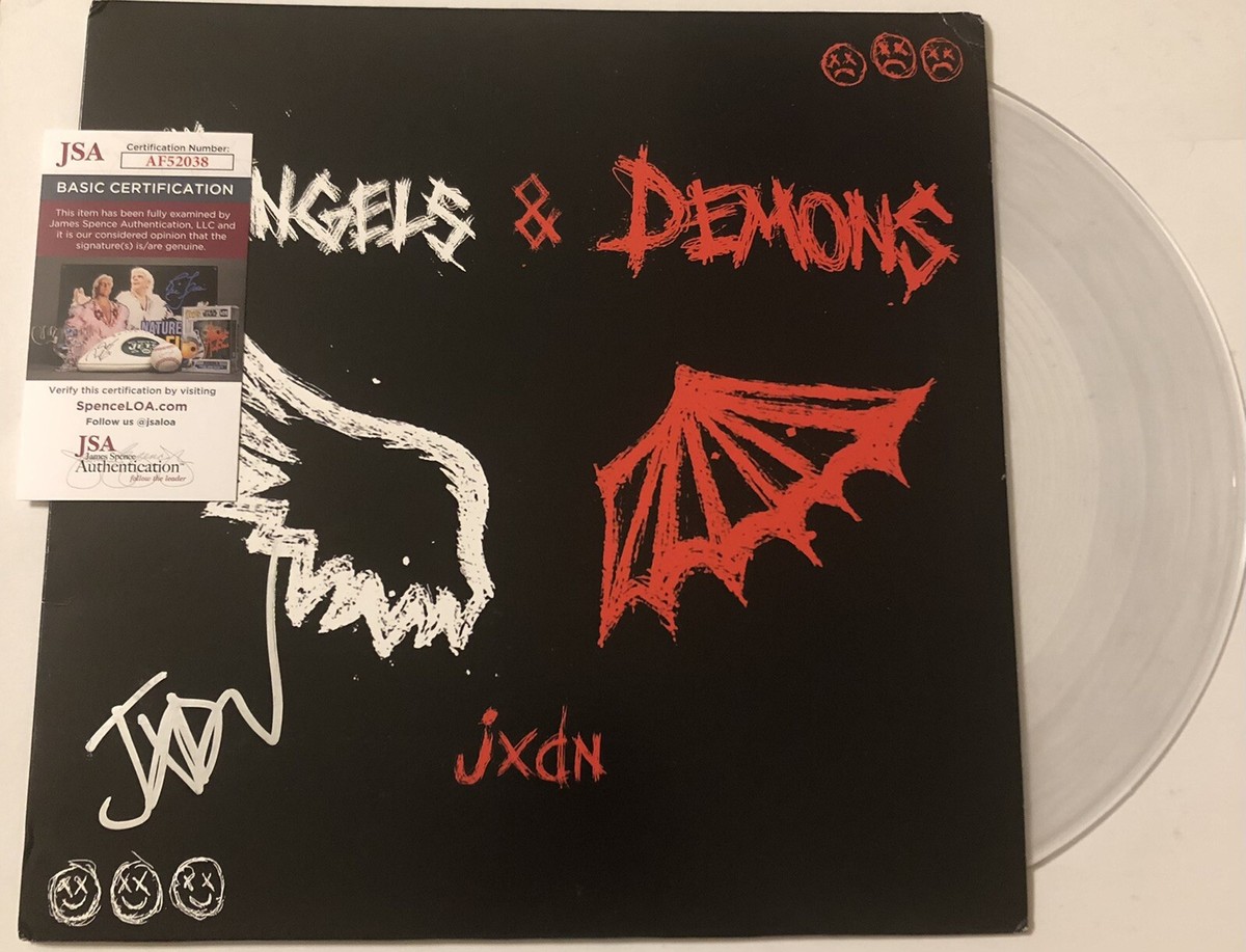 JADEN HOSSLER JXDN SIGNED ANGELS & DEMONS VINYL LP RECORD ALBUM