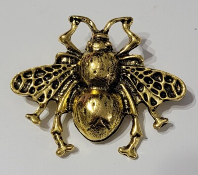 Victorian Trading Co Honey Queen Bee Bumblebee Pin Brooch 28P