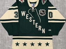 Vintage CCM 2004 NHL All Star Minnesota Wild Dwayne Roloson Hockey Jersey