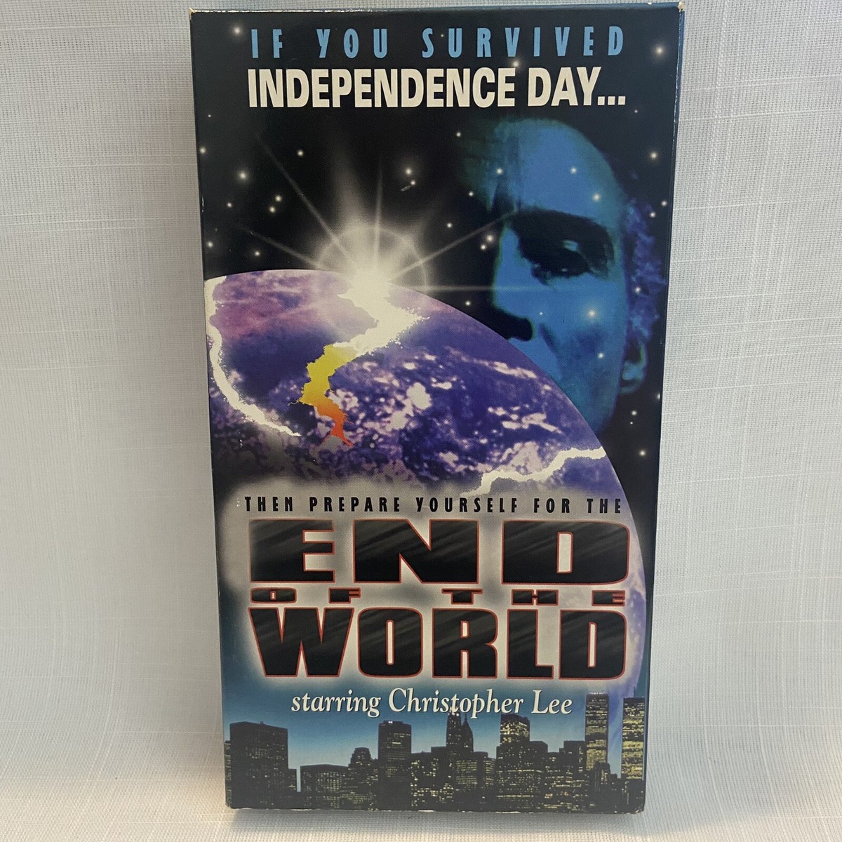 End Of The World VHS Scientist & Wife vs. Alien Invaders
