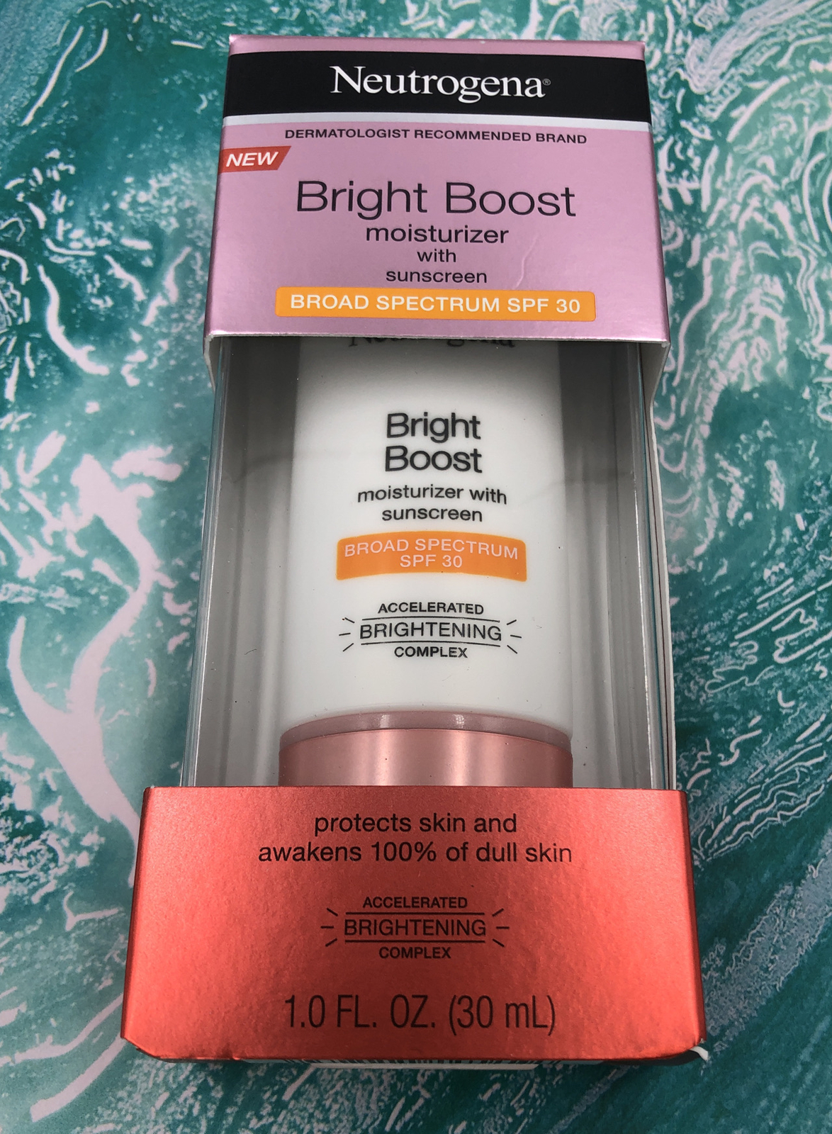 neutrogena bright boost moisturizer with sunscreen