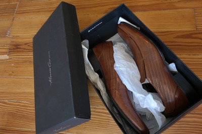 Kenneth Cole Magic One Conac Leather Slip On Dress Loafers  display picture 1