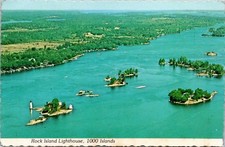 Rock Island Lighthouse, 1000 Islands, St. Lawrence Seaway, New York