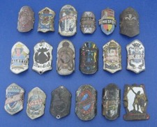 PER BICICLETTA D'EPOCA  FREGIO - TARGHETTA - STEMMA - PLACCA + MARCHE VEDI LISTA