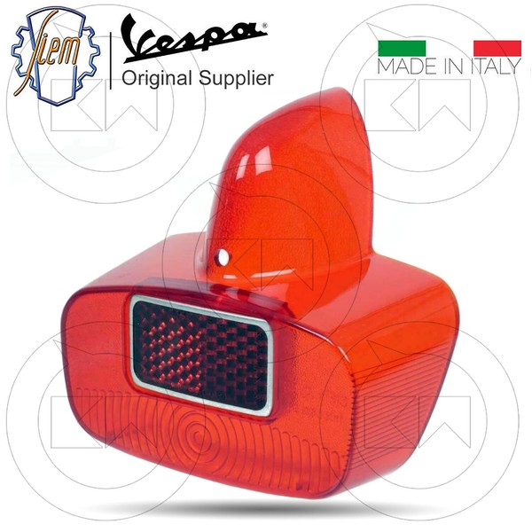 Transparente Kunststoff-Glas Siem FüR RüCklicht Bremslicht Vespa GS 150 VS5 VSB1-image