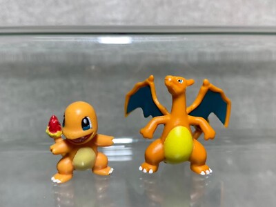 Charmander & Charizard(2 pcs)Pokemon Monster Chupa Surprise Collection Figure.