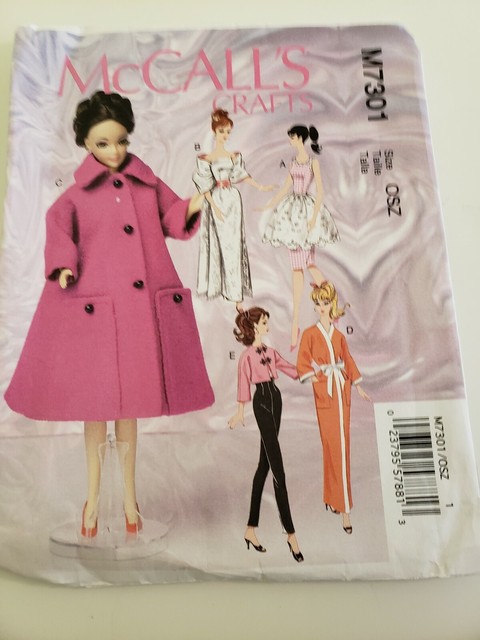 barbie jacket pattern