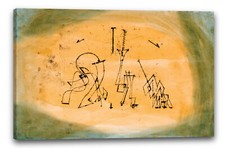 Kunstdruck Paul Klee - Abstraktes Trio