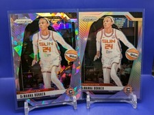 DeWanna Bonner 2 Card 2024 Panini Prizm WNBA SP Silver + Silver Cracked Ice #116
