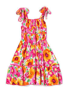 NWT LELE Kids Girls Sun Flower Girl Dress Spring Summer Sundress SZ 3 5 4 6