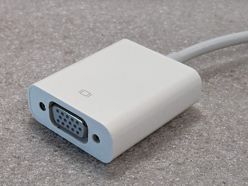 Apple Genuine Mini DisplayPort to VGA Adapter A1307 MB572Z/B (D) - Image 3 of 4