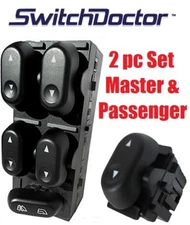 Master Power Window Switch and Passenger Switch Set for 2004-2008 Ford F-150 NEW