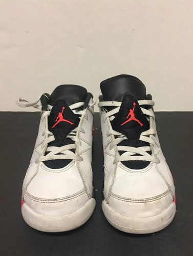 Air Jordan 6 Retro Low PS Size 2Y White 