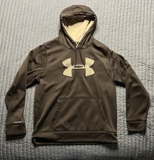 Under Armour Storm 1 Pullover Hoodie Men s Size Large Black Long Sleeve Pocket