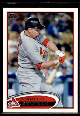 #ad #ad 2012 Topps Carlos Beltran #612 St. Louis Cardinals $0.99