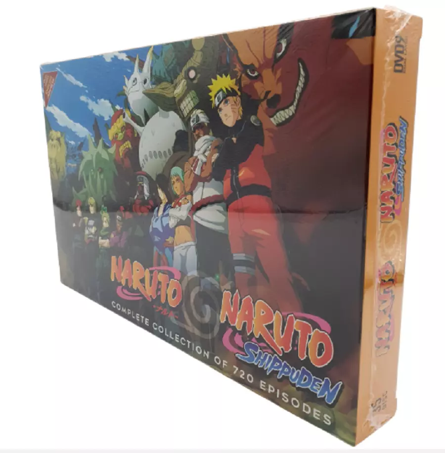 Naruto Shippuden ENGLISH DUBBED Complete Series Box Set Ep 1 - 720 End DHL