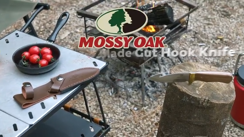 Mossy Oak Fixed Blade Gut Hook Knife 9.5