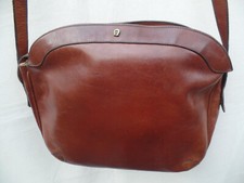 Etienne Aigner - Handtasche Schultertasche Echt Leder - braun sehr selten!