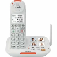 VTech Amplified Senior Cordless Phone w/ Answering Machine, Call Block,90dB Ring
