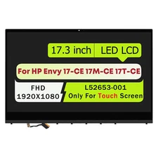 New 17.3" FHD LCD Touch Screen Display W/Bezel For HP Envy 17M-CE100 17T-CE000