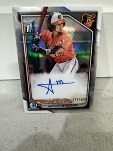 2024 Bowman - Chrome Prospect Auto Refractor #CPA-AMO Aneudis Mordan /499 (Au)