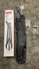 Sunpak TravelMate 50/B 50" Tripod for Cameras Smartphones and GoPro - Black