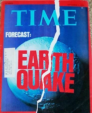 SEPTEMBER 1 1975 TIME MAGAZINE G FORECAST EARTHQUAKE