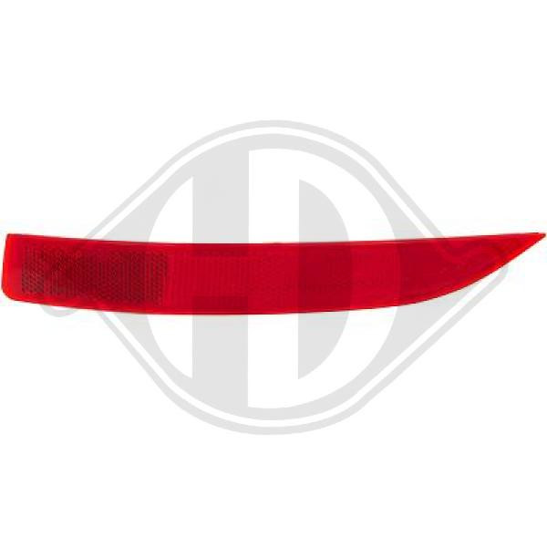 Diederichs RüCkstrahler Reflektor Links Passend FüR BMW X1 F48 1266197-image
