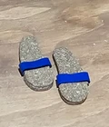 Vintage Barbie - Allan doll's cork sandals with blue strap