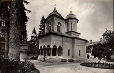 RPPC Sinia Monastery Sinaia Romania vintage postcard z861
