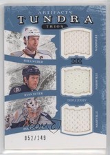 2011 Artifacts Tundra Trios Jerseys Blue Shea Weber Ryan Suter Pekka Rinne 17hv