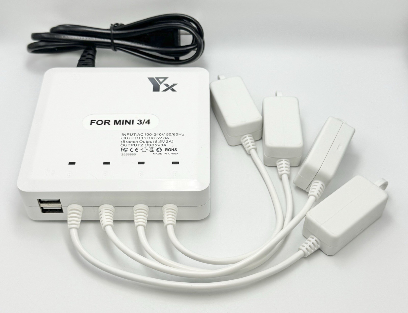 6 in 1 Intelligent Battery Charger Quick Charging Hub D-JI Mini 3 And Mini 4