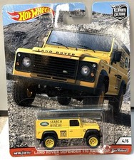 2020 Real Riders Hot Wheels - Land Rover Defender 110 Hard Top 1:64